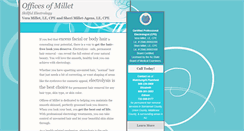 Desktop Screenshot of officesofmillet.com