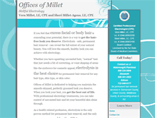 Tablet Screenshot of officesofmillet.com